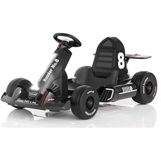XJD Electric Go Kart for Kids Ages 3–8 Black