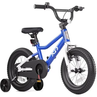 XJD Kids BMX Bike with Training Wheels Blue