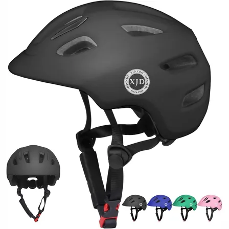 XJD Adjustable Toddler Bike Helmet Black