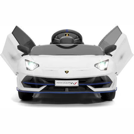 XJD Kids Lamborghini Ride-On Car White