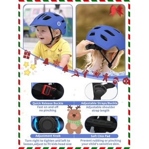 XJD Adjustable Toddler Bike Helmet Blue