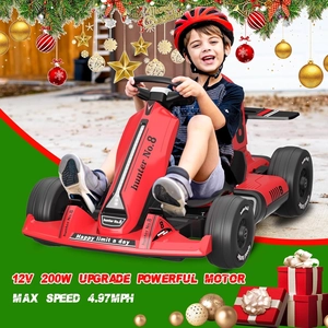 XJD Electric Go Kart for Kids Ages 3–8 Red