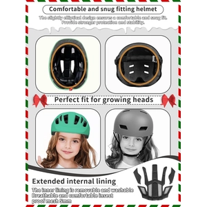 XJD Adjustable Toddler Bike Helmet Green XS 46–51 cm