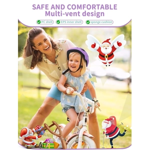 XJD Adjustable Toddler Bike Helmet Light Purple XS 46–51 cm