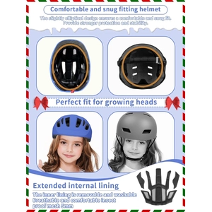 XJD Adjustable Toddler Bike Helmet Blue