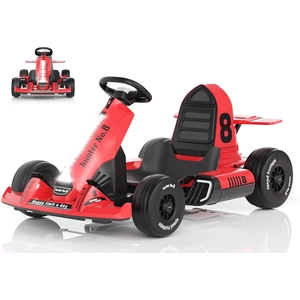XJD Electric Go Kart for Kids Ages 3–8 Red
