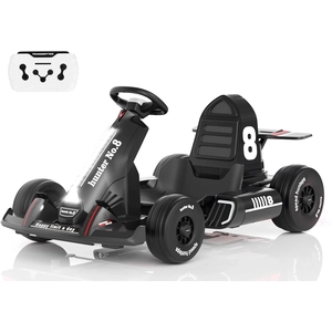 XJD Electric Go Kart for Kids Ages 3–8 Black