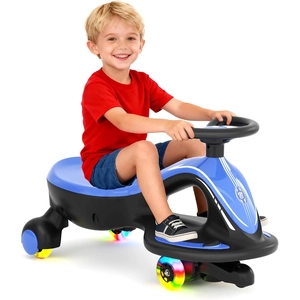 XJD Electric Wiggle Car for Kids Blue