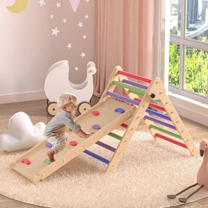 XJD Pikler Triangle Set 4-in-1 Montessori Toddler Climbing Toys