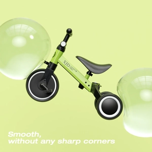XJD 3-in-1 Kids Trike Green