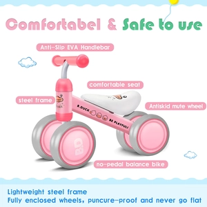 XJD Mini Bike Pink Duck