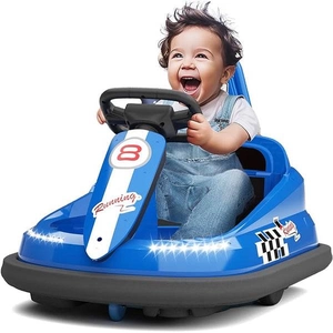 XJD Toddler Bumper Car Blue