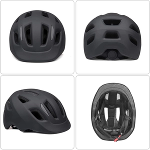 XJD Kids Bike Helmet Black