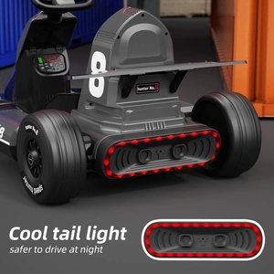 XJD Kids Electric Go Kart Black