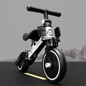 XJD 3-in-1 Kids Tricycle for Toddlers 2–5y White