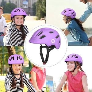 XJD Kids Bike Helmet Purple