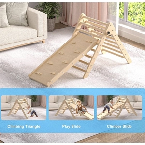 XJD 4-in-1 Pikler Triangle Set