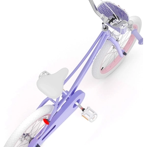 XJD Girls Bike for 3-12 Years Old Girls, 12 14 16 20 Inch Kids Bike with Training Wheels, Adjustable Seat Height, Coaster Brake, Streamers Basket