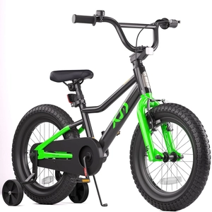 XJD 12 14 16 inch Kids Bike BMX Style Bicycle with Training Wheels Coaster Brake for 3-10 Years Old Toddlers Boys Girls