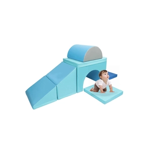 XJD Toddler Climbing Blocks 5 Piece Set Navy Blue
