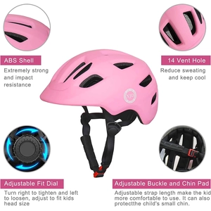 XJD Kids Bike Helmet Pink