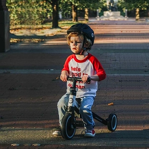 XJD Kids Bike Helmet Black