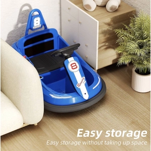 XJD Toddler Bumper Car Blue