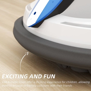 XJD Toddler Bumper Car White