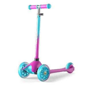 XJD Colorful Kids Scooter Pink