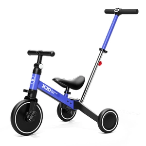 XJD Kids Tricycle with Push Bar
