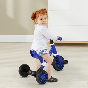 XJD 3-in-1 Kids Tricycle for 10 Months–3 Years