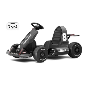 XJD Kids Electric Go Kart Black