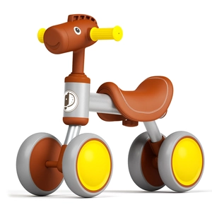 XJD Balance Bike Brown