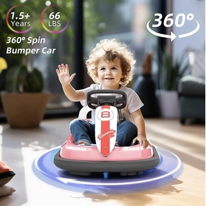 XJD Toddler Bumper Car Pink