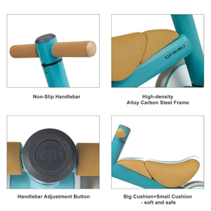 XJD Mini Balance Bike for Toddlers 18m–4y Sky Blue
