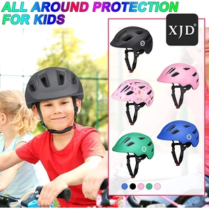 XJD Kids Bike Helmet Black
