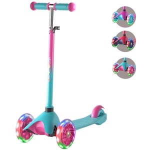 XJD Colorful Kids Scooter Light Green