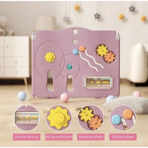 XJD Foldable Playpen Pink