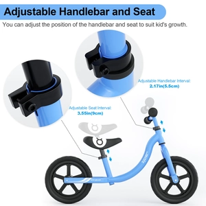 XJD Children's Adjustable Handlebar Balance Bike