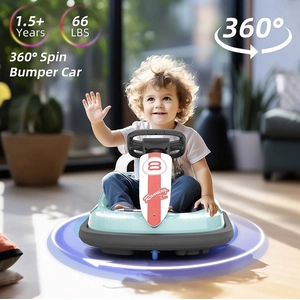 XJD Toddler Bumper Car Green