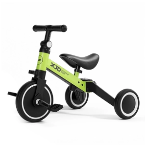 XJD 3-in-1 Kids Trike Green