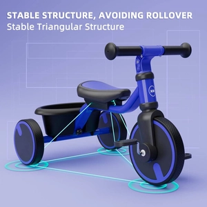 XJD Toddler Training Balance Bike Blue