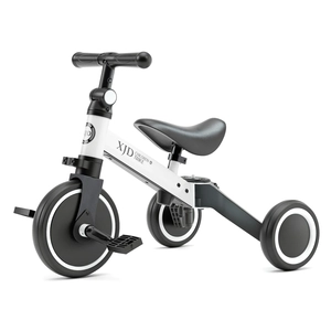 XJD 3-in-1 Kids Tricycle for Toddlers 2–5y White