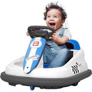 XJD Toddler Bumper Car White