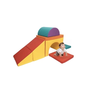 XJD Toddler Climbing Blocks 5 Piece Set Red Yellow