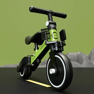 XJD 3-in-1 Kids Trike Green
