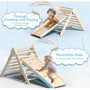 XJD 4-in-1 Pikler Triangle Set