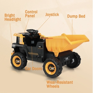 XJD 12V Kids Ride On Truck Car