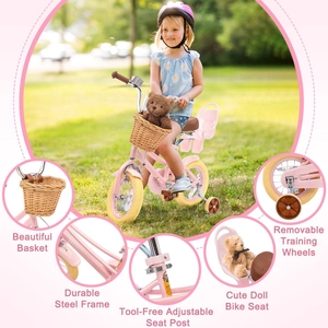 XJD Kids Bike Pink