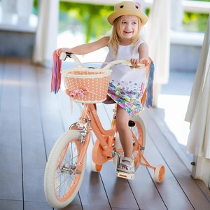 XJD Girls Bike Peach